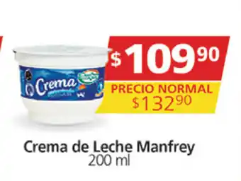 Supermercados Aiello Crema de Leche Manfrey 200ml oferta
