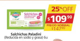Supermercados Aiello Salchichas Paladini 6u oferta