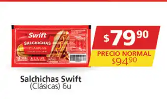 Supermercados Aiello Salchichas Swift 6u oferta