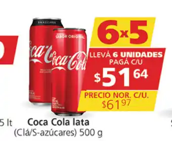 Supermercados Aiello Coca Cola Lata 500g oferta