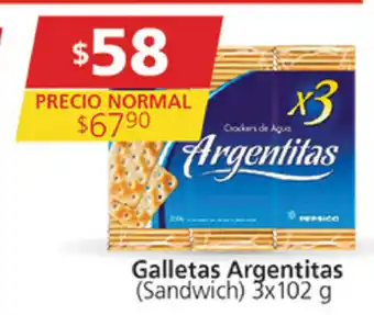 Supermercados Aiello Galletas Argentitas 3 x 102g oferta