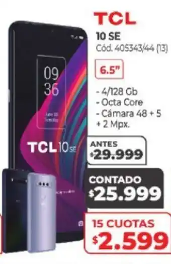 Naldo Lombardi TCL 10 SE oferta