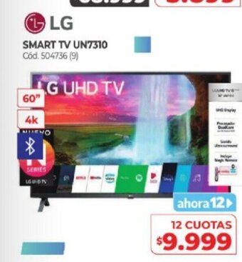 Naldo Lombardi LG Smart Tv UN7310 oferta