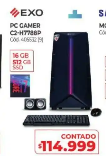 Naldo Lombardi Exo Pc Gamer C2-H7788P oferta