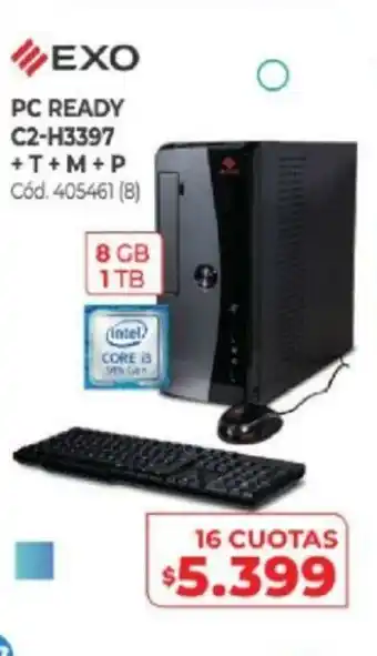 Naldo Lombardi Exo Pc Ready C2-H3397 +T+M+P oferta