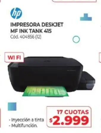 Naldo Lombardi HP Impresora Deskjet Mf Ink Tank 415 oferta
