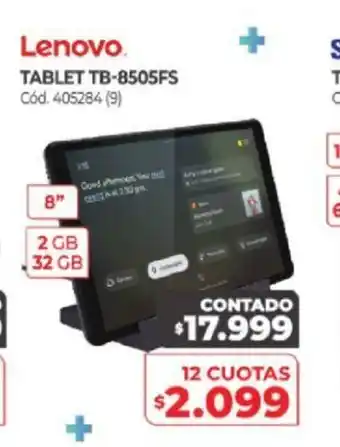 Naldo Lombardi Lenovo Tablet TB-8505FS oferta