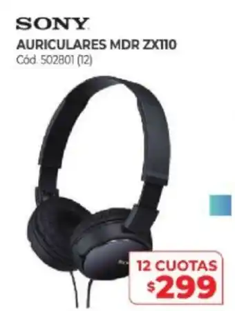 Naldo Lombardi Sony Auriculares MDR ZX110 oferta