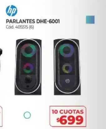 Naldo Lombardi Hp Parlantes DHE-6001 oferta