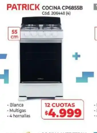 Naldo Lombardi Patrick Cocina CP6855B oferta
