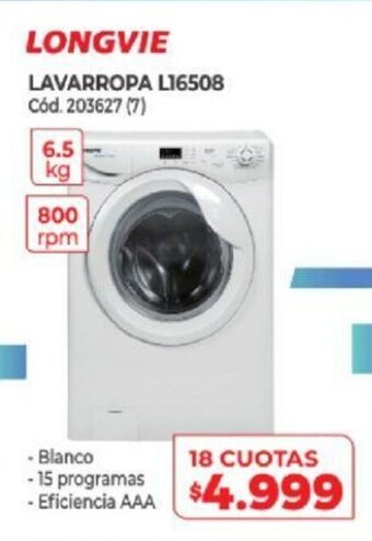 Naldo Lombardi Longvie Lavarropa L16508 oferta