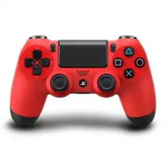 Frávega Joystick sony dualshock 4 magma red oferta