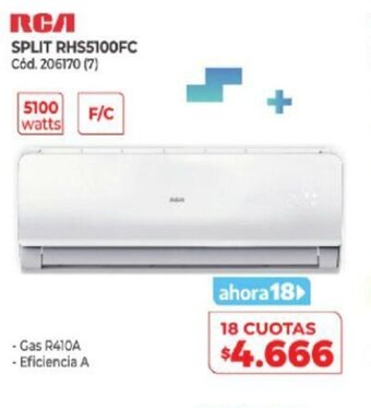Naldo Lombardi RCA Split RHS5100FC oferta