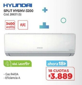 Naldo Lombardi Hyundai Split HY6INV-3200 oferta