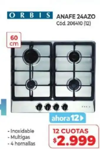 Naldo Lombardi Orbis Anafe 24AZ0 oferta