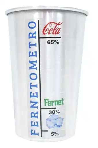 Ferniplast Vaso aluminio fernetómetro 1l oferta