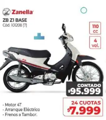 Naldo Lombardi Zanella ZB 21 Base oferta