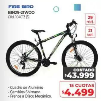 Naldo Lombardi Fire Bird BIN29-21WOO oferta