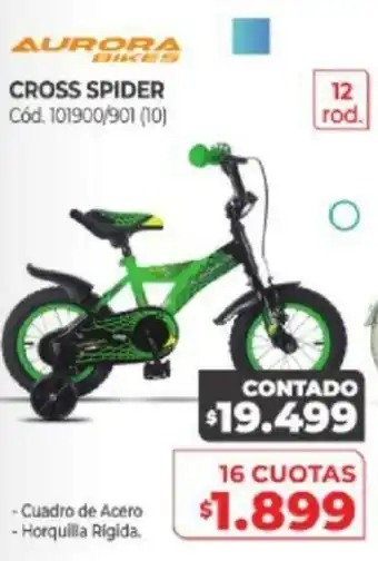 Naldo Lombardi Aurora Cross Spider oferta