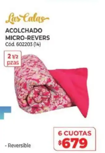 Naldo Lombardi Las Calas Acolchado Micro-Revers 2 1/2 pzas oferta