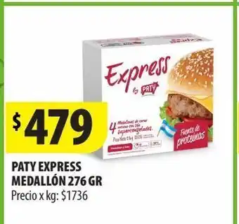 Punto Mayorista Paty express medallón 276 gr oferta