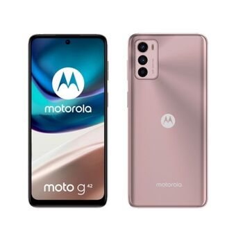 Cetrogar Celular motorola g42 6.43 4/128gb rosa oferta