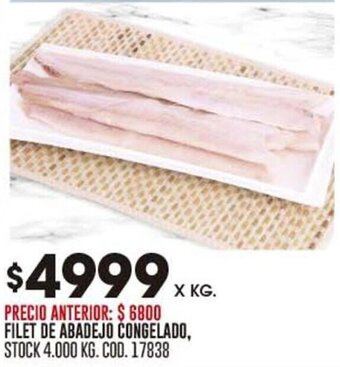 Coto FILET DE ABADEJO CONGELADO oferta