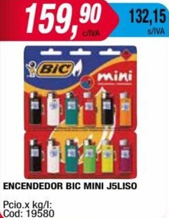 Maxiconsumo ENCENDEDOR BIC MINI J5LISO oferta