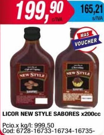 Maxiconsumo LICOR T.PLUMAS SECO 930 cc oferta