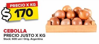 Carrefour Maxi Cebolla precio justo x kg oferta