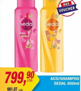 Maxiconsumo ACO/SHAMPOO SEDAL 650ml oferta