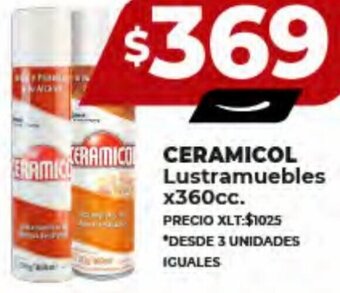 Supermayorista Vital CERAMICOL Lustramuebles x360cc. oferta