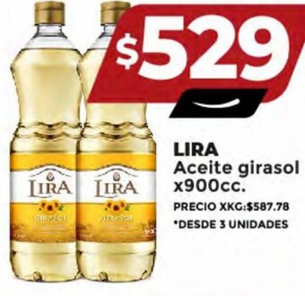 Supermayorista Vital LIRA Aceite girasol x900cc. oferta