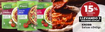 Supermayorista Vital KNORR Salsas x340gr. oferta