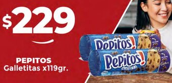 Supermayorista Vital PEPITOS Galletitas x119gr. oferta