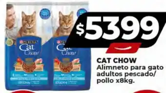 Supermayorista Vital CAT CHOW Alimneto para gato adultos pescado/ pollo x8kg. oferta