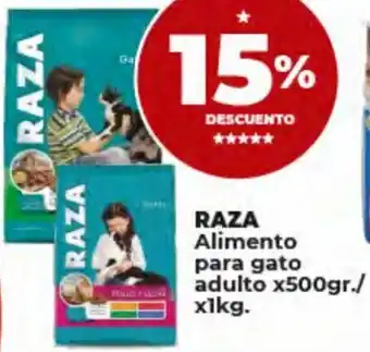 Supermayorista Vital RAZA Alimento para gato adulto x500gr./ x1kg. oferta