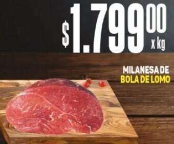 Makro MILANESA DE BOLA DE LOMO oferta