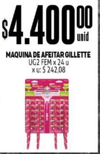 Makro MAQUINA DE AFEITAR GILLETTE UG2 FEM x 24 u oferta