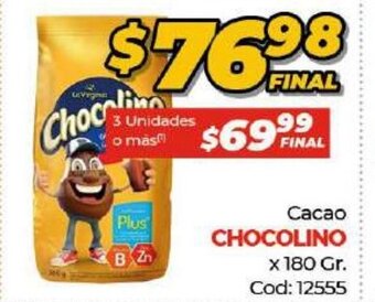 Diarco Chocolino Cacao x 180gr oferta