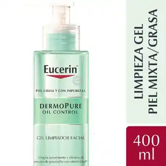 Farmacia Del Puente Eucerin gel limpiador diario dermopure oil control para piel grasa 400 ml oferta