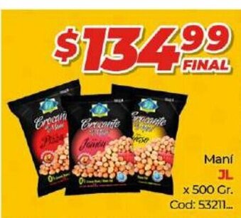 Diarco JL Maní x 500gr oferta