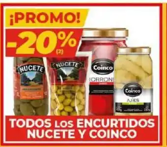 Diarco Todos Los Encurtidos Nucete y Coinco oferta