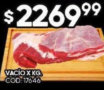 Diarco VACÍO X KG. COD: 17646 oferta