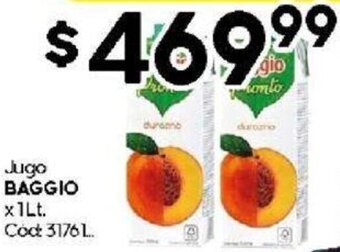 Diarco Jugo BAGGIO x1 Lt. Cod: 31761. oferta