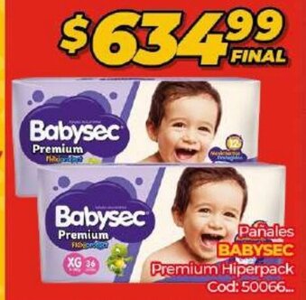 Diarco Babysec Pañales Premium Hiperpack oferta