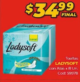 Diarco Ladysoft Toallas con Alas x 8 un. oferta