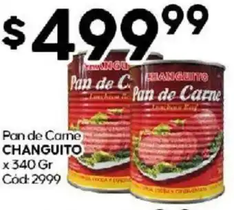 Diarco Pan de Carne CHANGUITO x 340 Gr Cod: 2999 oferta