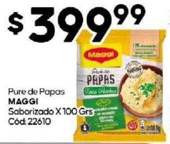 Diarco Pure de Papas MAGGI Saborizado X100 Grs Cod: 22610 oferta