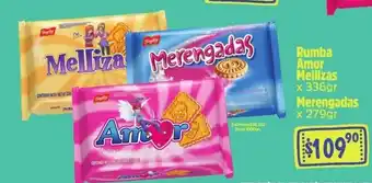 Rumba Amor Mellizas x 336gr y Merengadas x 279gr